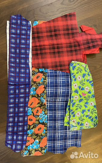 Обрезки ткани для рукоделия