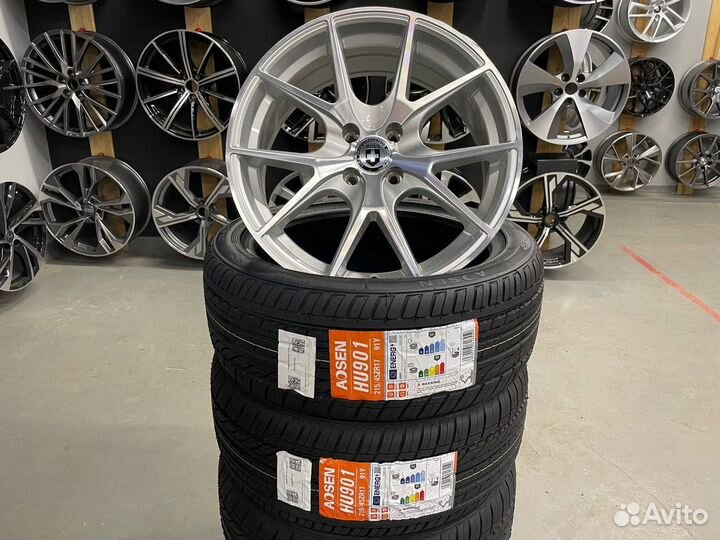 Диски R17 HRE P101 на Solaris Vesta Rio