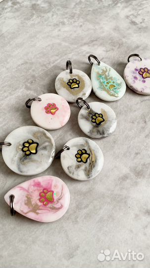 Адресник для собак и кошек с QR - кодом