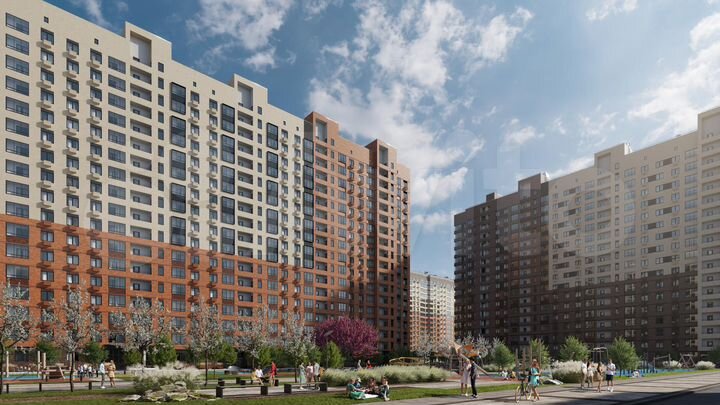 3-к. квартира, 78,4 м², 9/17 эт.