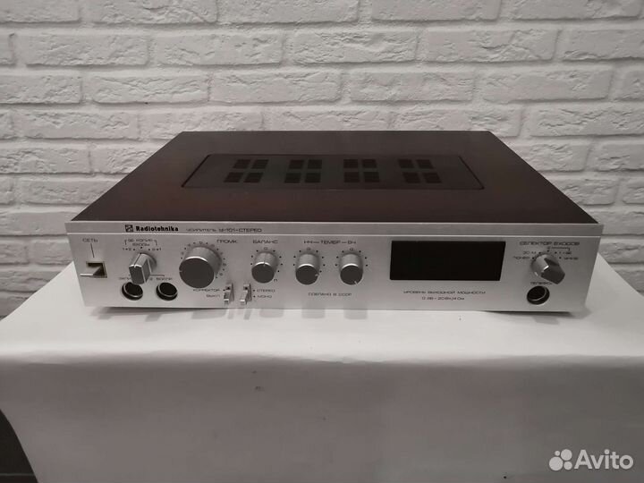 Усилитель Радиотехника у 101