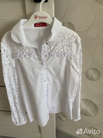 Блузка школьная 152