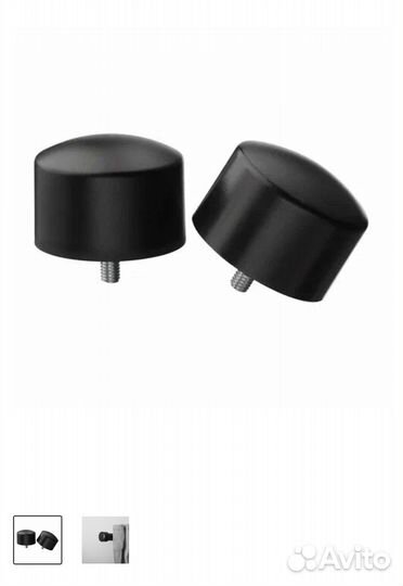 Наконечники черные Икеа