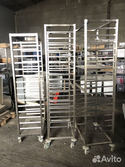 Тележка шпилька стеллаж