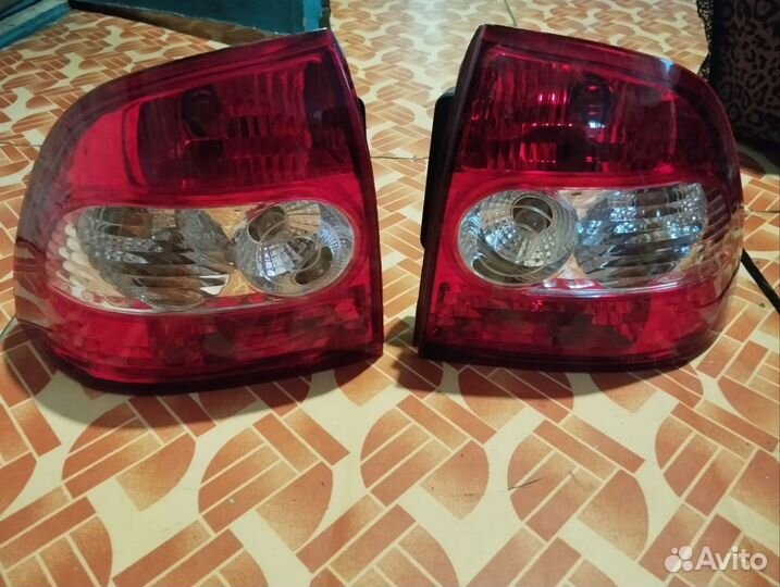 Задние фонари приора