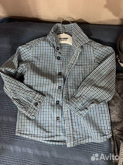 Пакет вещей мальчику 3-5 лет рубашки mother care