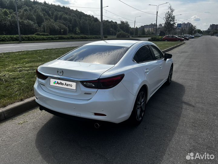 Mazda 6 2.5 AT, 2015, 128 000 км