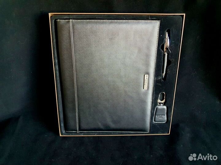 Канцелярский набор новый кожа Balmain