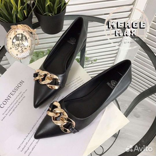 Балетки новые