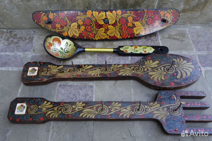 Вешалка для кухни ложка винтаж СССР