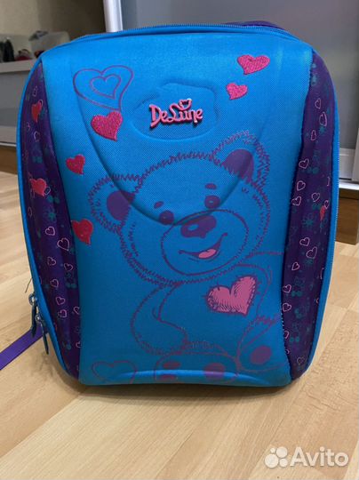 Ортопедический рюкзак для девочек Delune