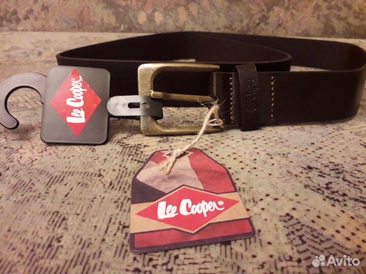 Lee Cooper,ремень коричневый - полиуретан