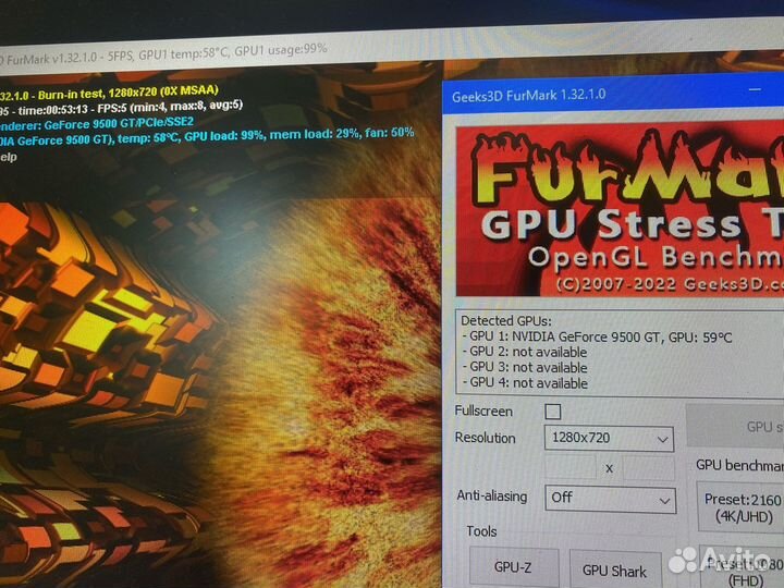 Видеокарта GF9500 512mb
