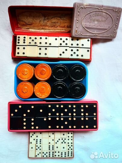 Домино, шашки СССР