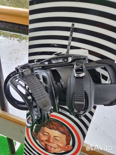 Сноуборд Burton Deep Thinker + Burton Cartel