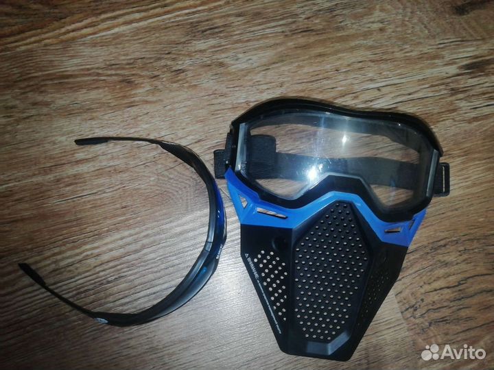 Маска нёрф и очки