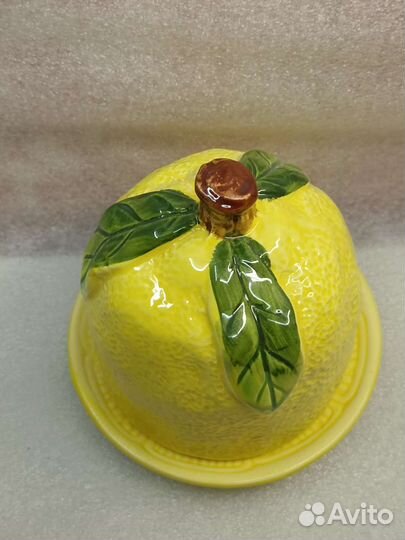 Фарфоровая лимонница ручной работы