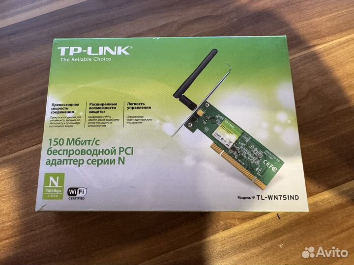 Wi-Fi адаптер TP-link TL-WN751ND Wireless