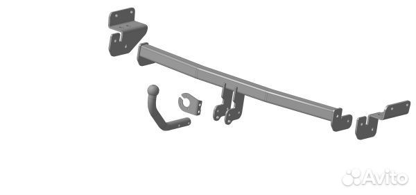 Фаркоп Хендай (Hyundai) Hyundai Solaris седан/хе