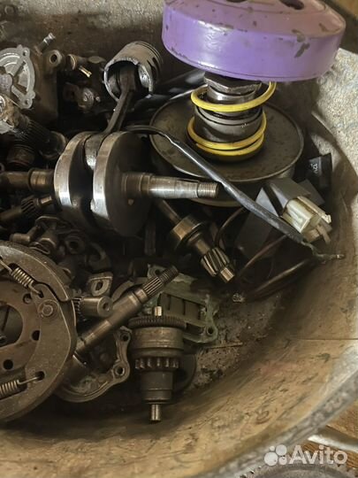 Запчасти на скутер honda dio