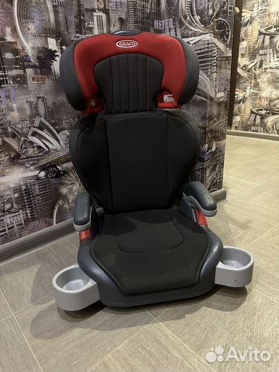 Группа 2/3 (15-36 кг) Graco Junior Maxi, chili