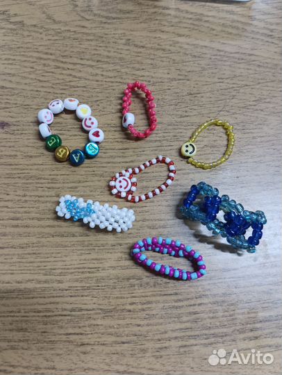 Колечки из бисера