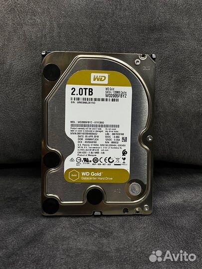 Жесткий диск - WD Gold 2TB