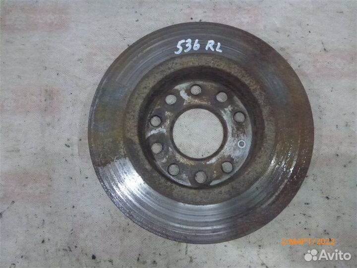 Диск тормозной задний Volkswagen Golf 5K1 cgga