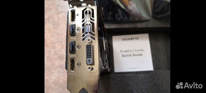 Видеокарта Gigabyte GTX 1050 ti