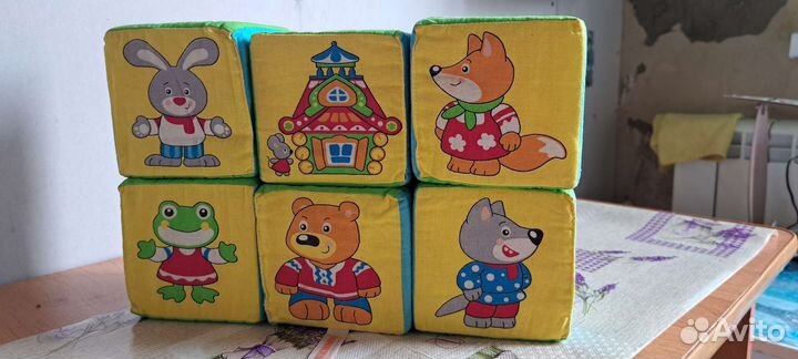 Кубики мякиши