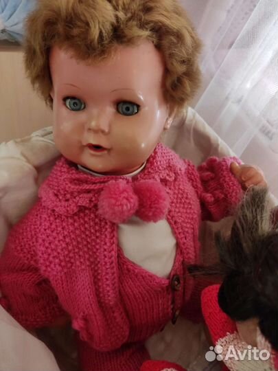 Пупс антикварный