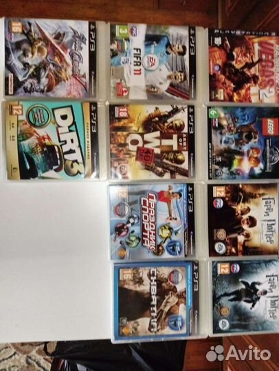 Диски с играми для ps3