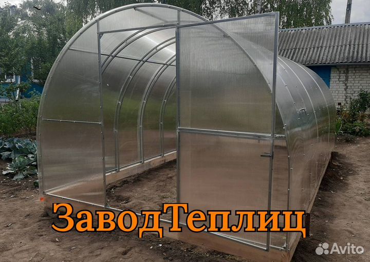 Теплица оцинкованная