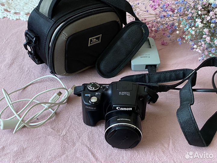 Фотоаппарат canon power shot sx500 is