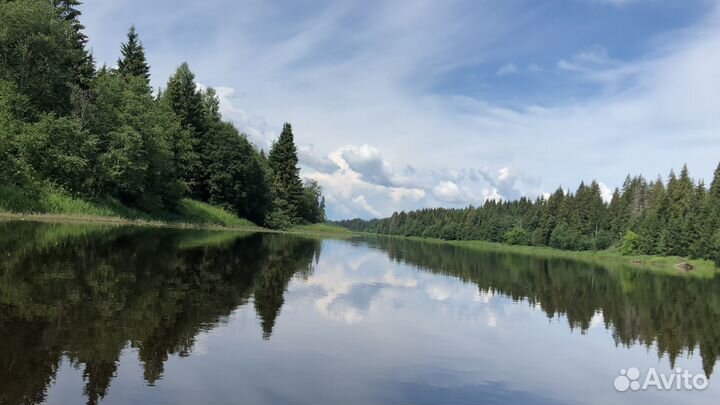 Сплав на плоту. Выходные на природе