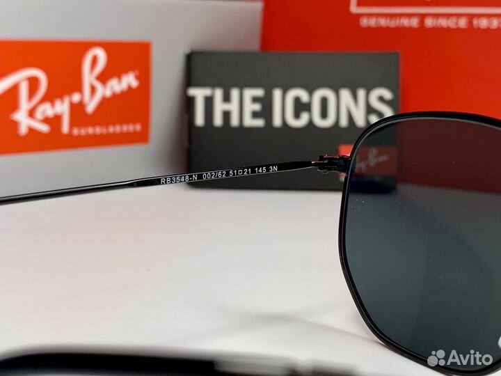 Очки Ray Ban Hexagonal черный