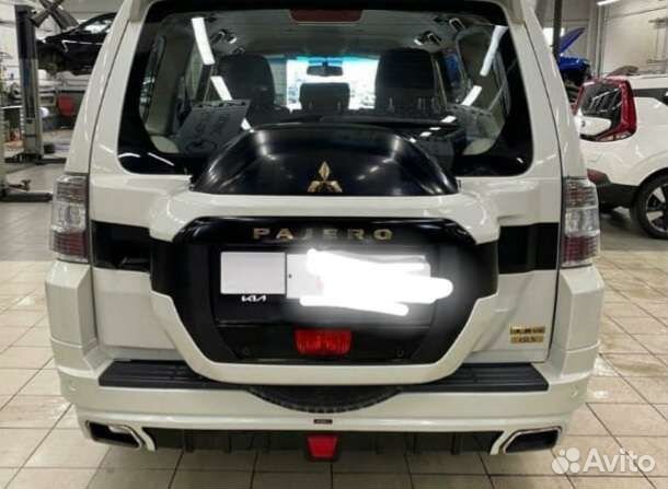 Обвесы на Mitsubishi Pajero IV 2020 пластиковые