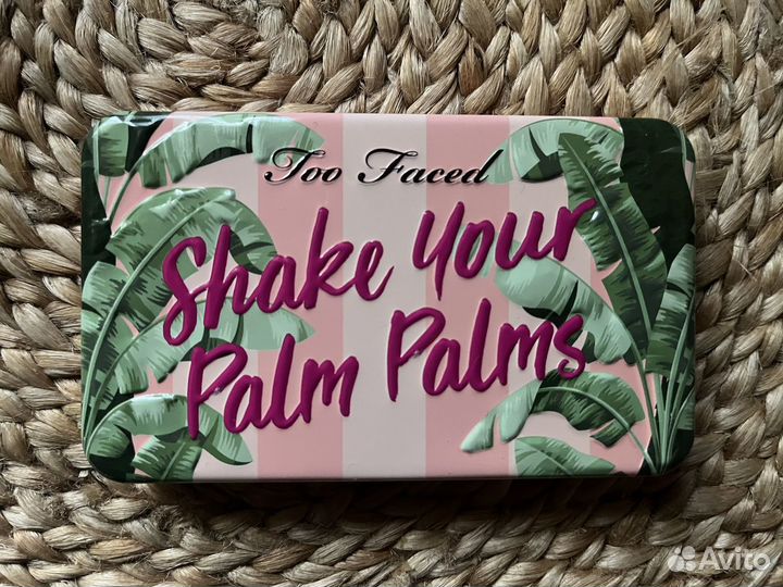 Too faced палетка теней Shake your Palm Palms