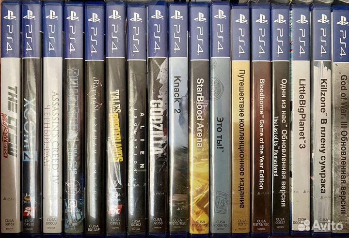Игры PS4 Обновлено