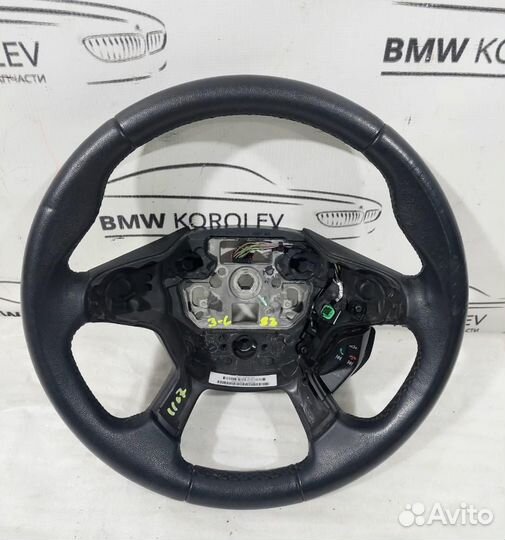Рулевое колесо Focus III 2011-2019 кожа Ford