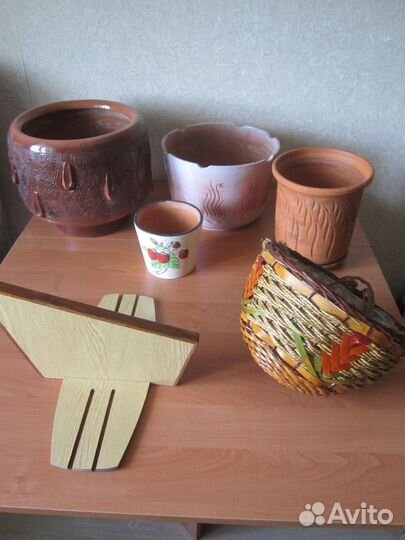 Горшки цветочные