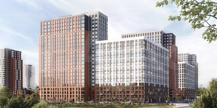 2-к. квартира, 66,6 м², 4/23 эт.