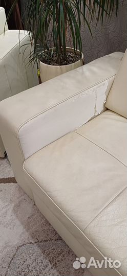 Угловой диван с креслом бу