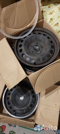 Диски штампованные на chevrolet aveo r15