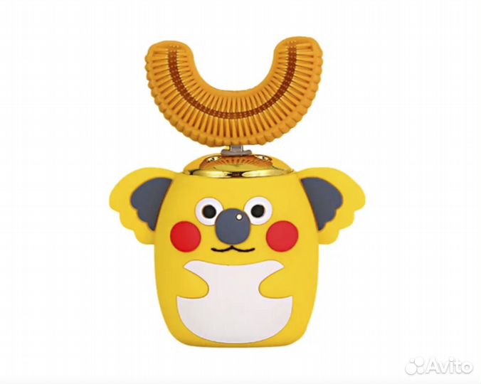 Электрическая зубная щетка U-образная