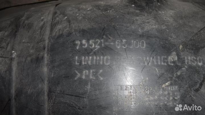 Локер задний правый Suzuki Grand Vitara III 2005