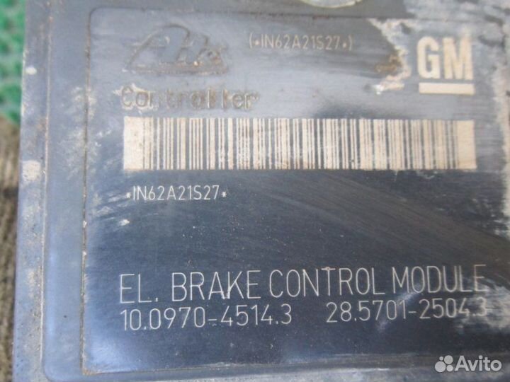 Блок управления ABS Chevrolet Cruze J300 F16D3