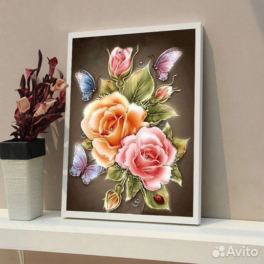 Анмазная мозаика, вышивка