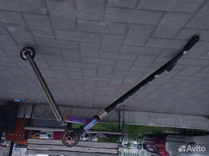 Трюковой самокат б/у