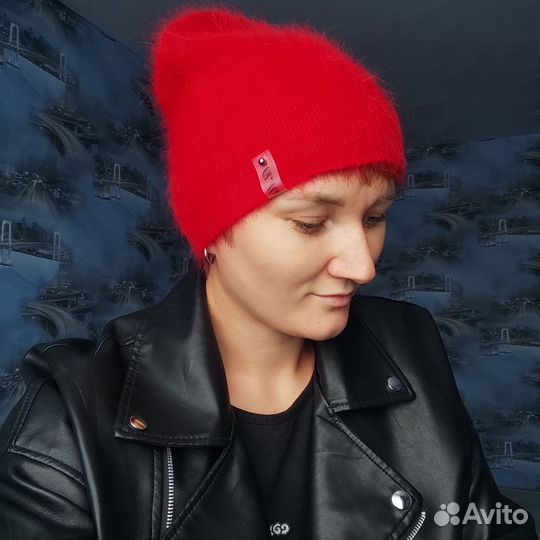 Шапка бини женская